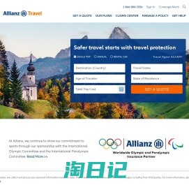 Travel Insurance - Affordable Plans Starting at $27 | Allianz Global Assistance