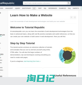 Tutorial Republic - Online Web Development Tutorials