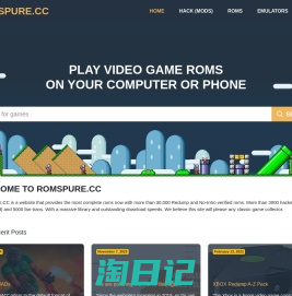 ROMSPURE.CC - News & Download Nintendo & Playstation Game