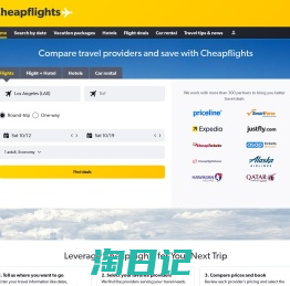 Cheap Flights, Airline Tickets & Airfares - Find Deals on Flights at Cheapflights.com